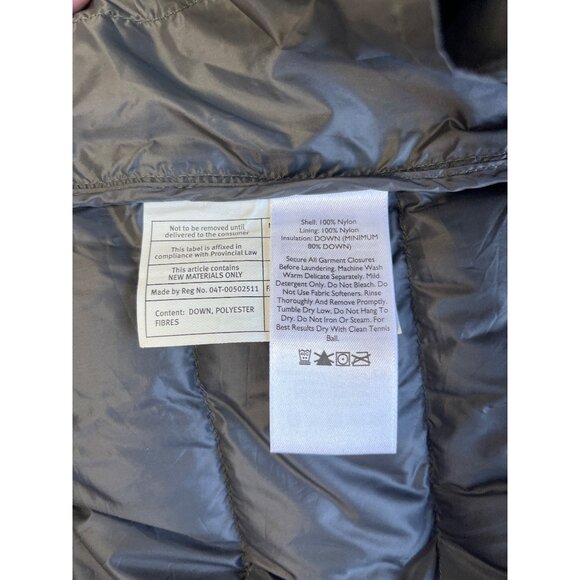 Eddie Bauer Mens Black Down Insulated Puffer Jacket 2XL Lightweight Warm Nylon F - Picture 5 of 7